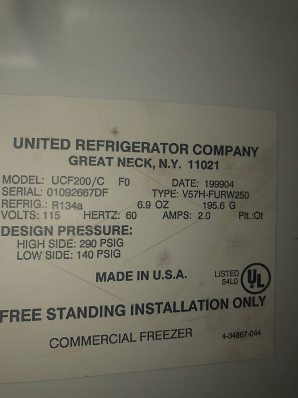 United commercial heavy duty freezer for Sale in Woodstock, IL OfferUp