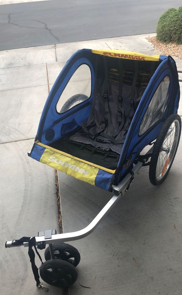 schwinn prescott bike trailer