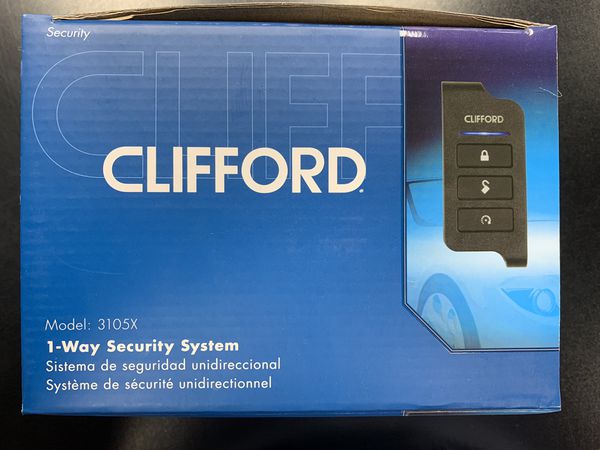 Clifford car alarm system with installation for Sale in Hayward, CA