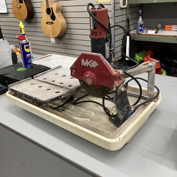 MK Diamond MK370 1/2" HP, 5.3 Amps/ 7" Wet Cutting Tile Saw for Sale