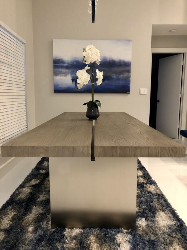 Restoration Hardware CHANNEL RECTANGULAR DINING TABLE for Sale in Fort