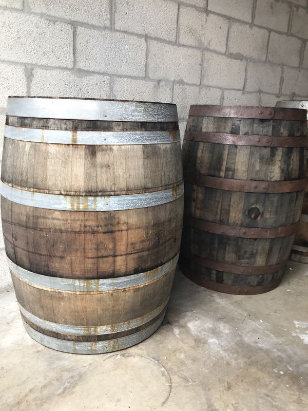 55 gallon wooden barrel. for Sale in North Miami, FL OfferUp