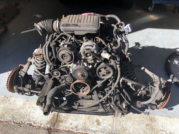 2008 dodge nitro engine transmission complete. Starter alternator