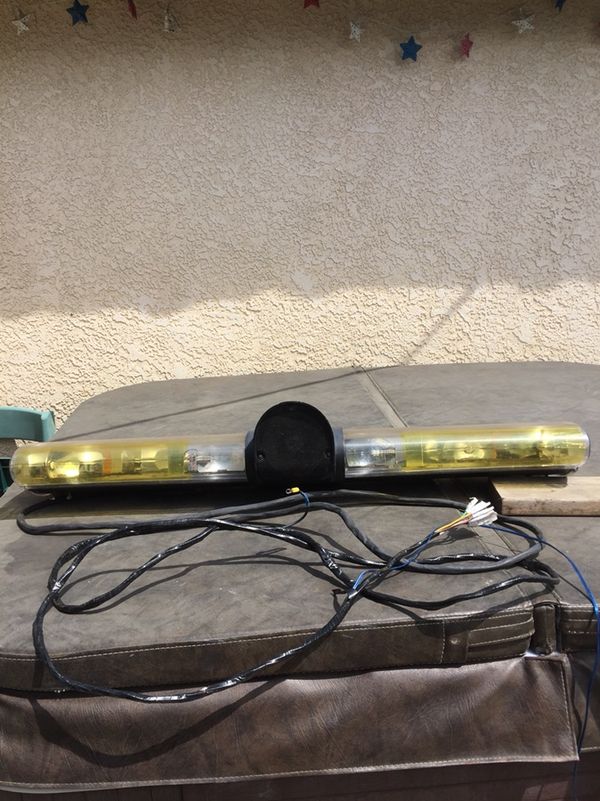 Old school police/tow truck light bar. for Sale in Torrance, CA OfferUp