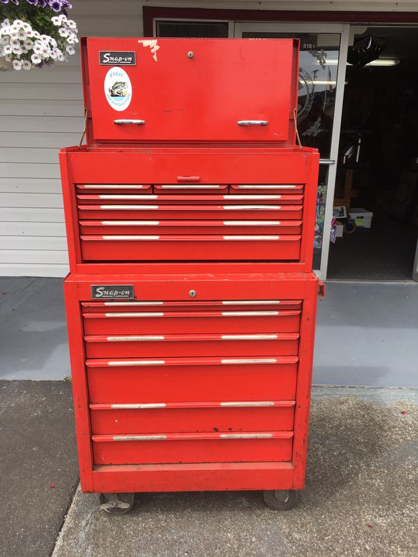 Snap On 13 Drawer Roll Away Tool Box & Tools! for Sale in Montesano, WA ...