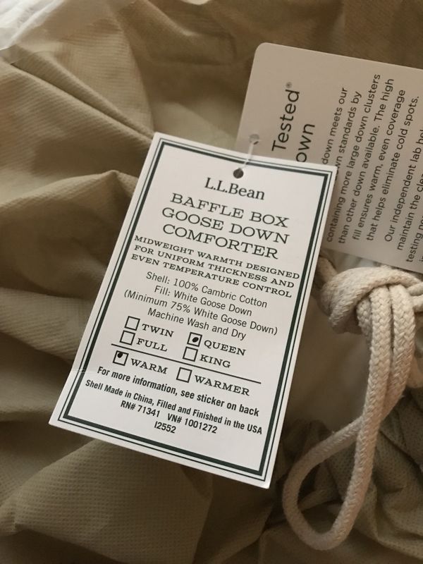 L L Bean Down Comforter For Sale In Seattle Wa Offerup