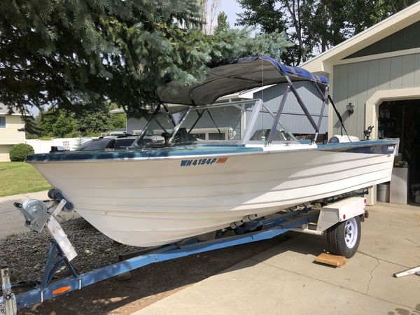 17’ Fiberform boat for Sale in Spokane, WA - OfferUp