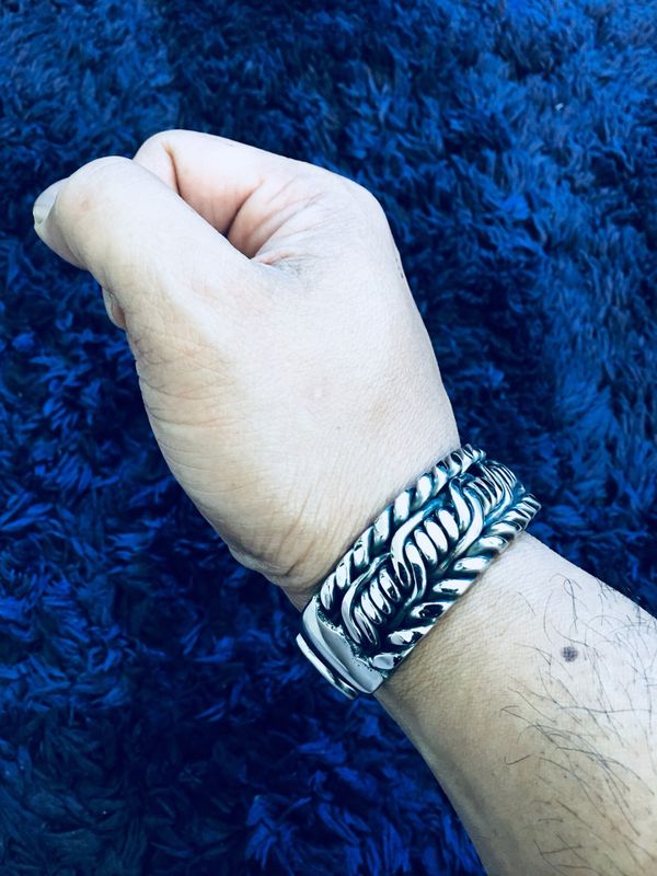 New Edition Men S Welding Bracelets Barb Wire For In 90