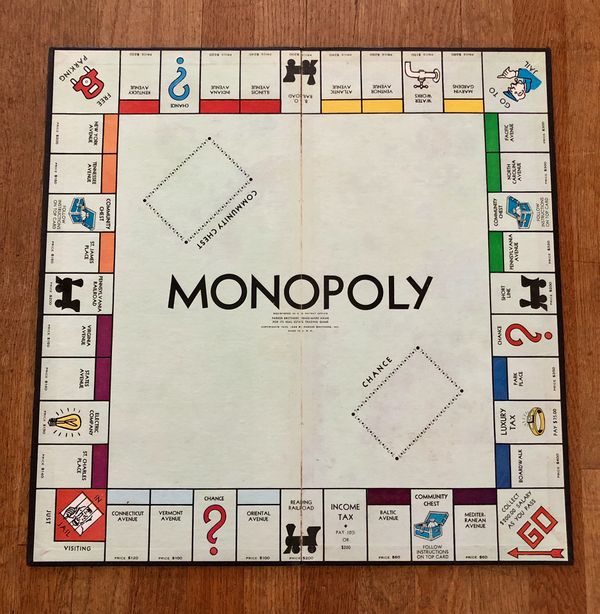 Vintage 1935-1946 Monopoly Board for Sale in Long Beach, CA - OfferUp