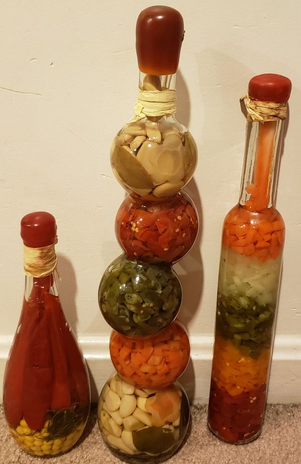 Pepper bottle home decoration for Sale in York, PA OfferUp