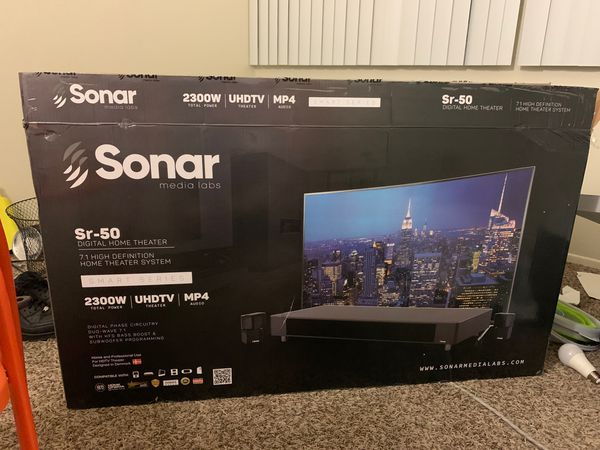 Sonar média labs Sr-50 Home theater system for Sale in San ...