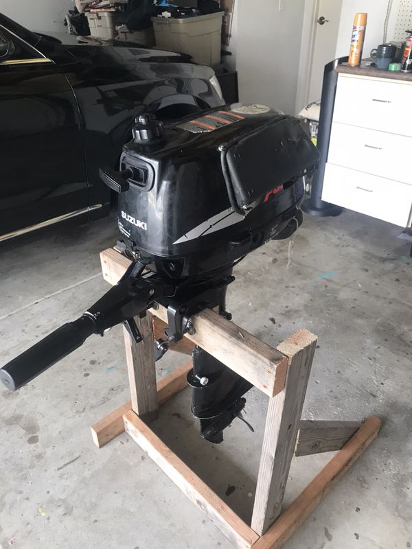 Suzuki 5 HP, 4 stroke Outboard Motor for Sale in Oceanside, CA - OfferUp