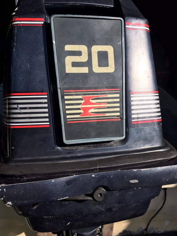 20 hp Evinrude outboard for Sale in Everett, WA - OfferUp