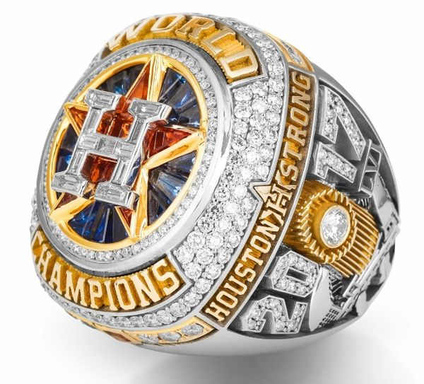 Houston Astros Vs San Diego Padres Replica Ring Giveaway Game Tickets ...