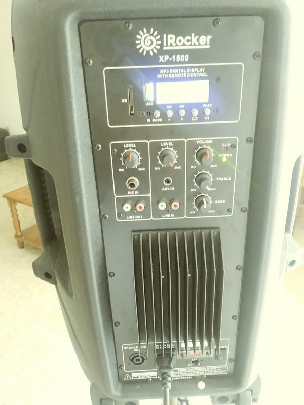 IRocker XP1500 powered speaker/PA for Sale in Greenwood, IN OfferUp