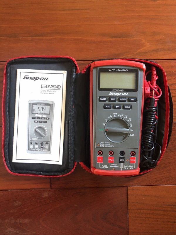 Snap on Digital Multimeter EEDM504D for Sale in Tinton Falls, NJ - OfferUp