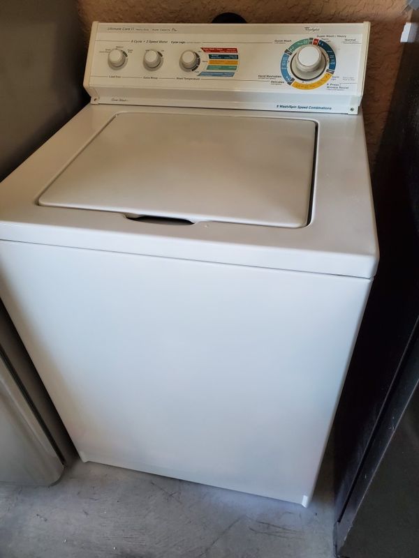 Whirlpool Extra LargeCapacity washer with 90day warranty and free