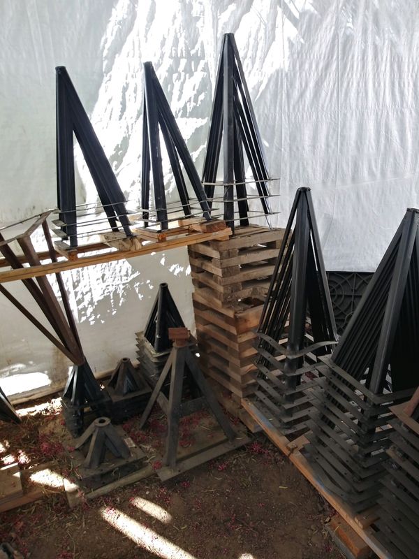 Mobile home stands piers office trailer supports for Sale in Perris, CA OfferUp