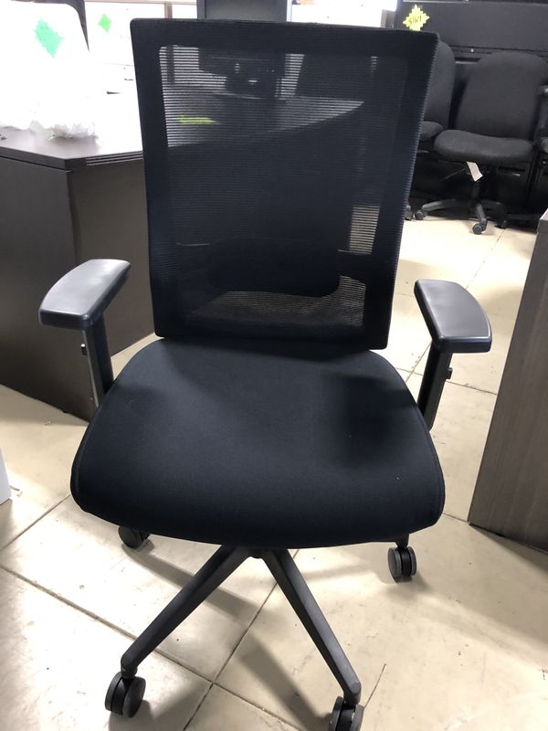 HON WEWORK Fully Adjustable Black Mesh Office Chairs 149 for Sale