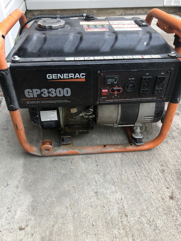 Generac Gp 3300 Owners Manual