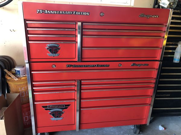 75th anniversary Edition Snap-on toolbox for Sale in Crestwood, IL ...