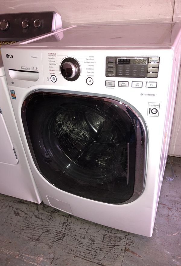 LG washer & dryer inverter direct drive with steam for Sale in Bothell