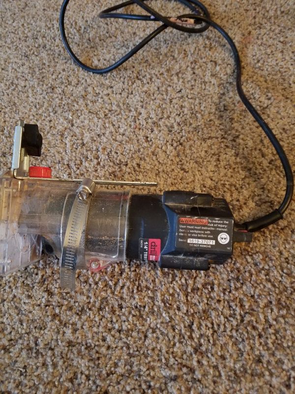 Drill master 1/4 trim router for Sale in Auburn, WA OfferUp