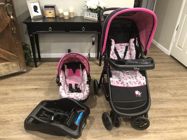 disney baby amble quad travel system