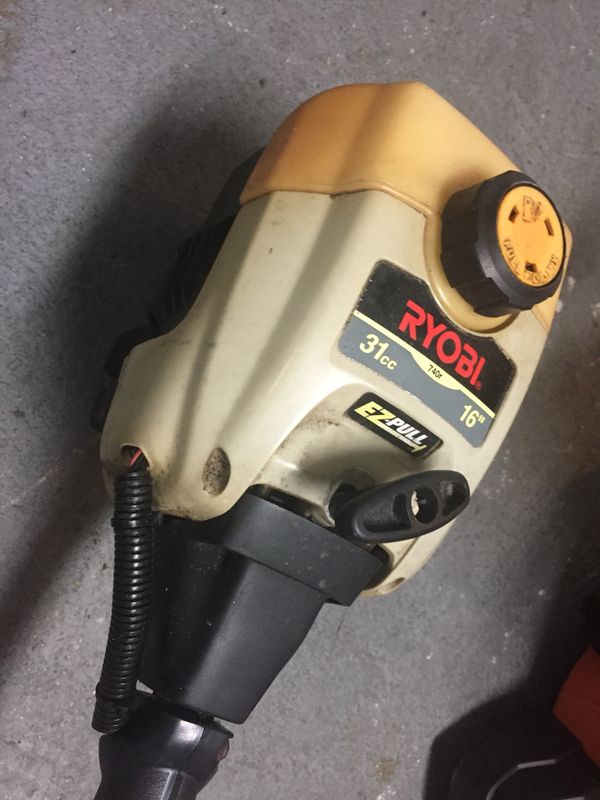 Ryobi 31cc 16” Weed Wacker Eater Edger Trimmer Gas Powered Grass Cutter