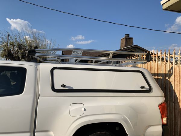 Toyota Tacoma Snug top Camper shell with Rack for Sale in Perris, CA ...