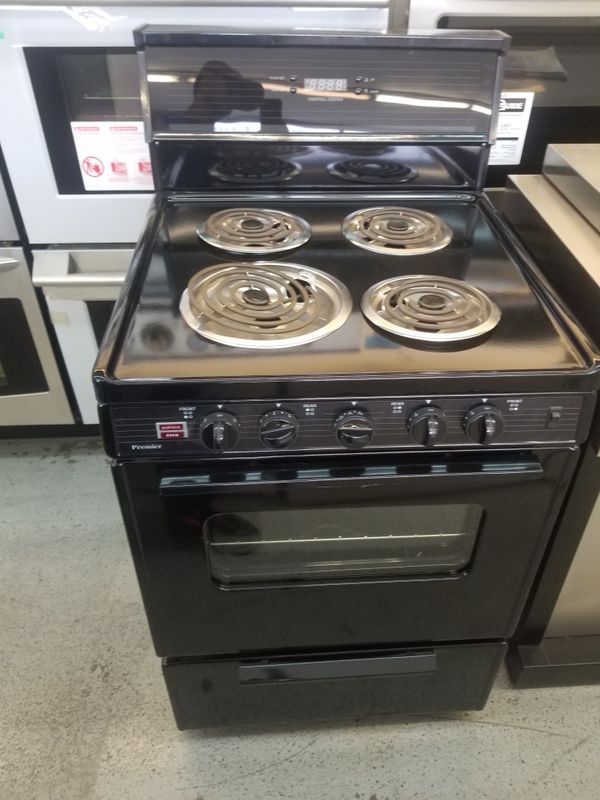 24" Premier black electric stove for Sale in Houston, TX OfferUp