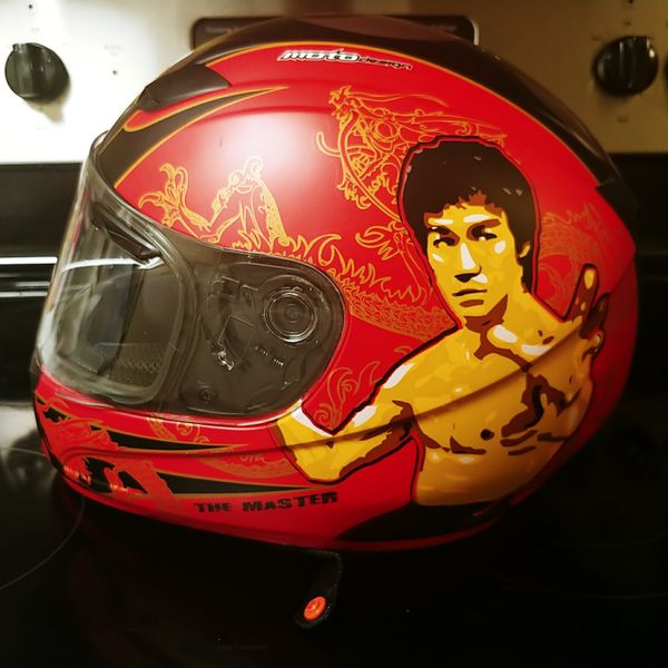Motorcycle helmet Bruce lee for Sale in Las Vegas, NV OfferUp