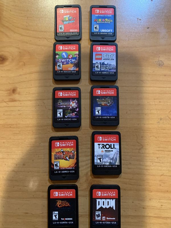 Nintendo Switch game BUNDLE for Sale in Columbia, CT - OfferUp