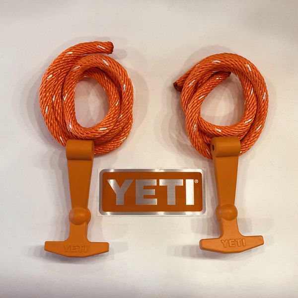 BLAZE ORANGE YETI Latches, Rope Handles & Front Decal for Sale in