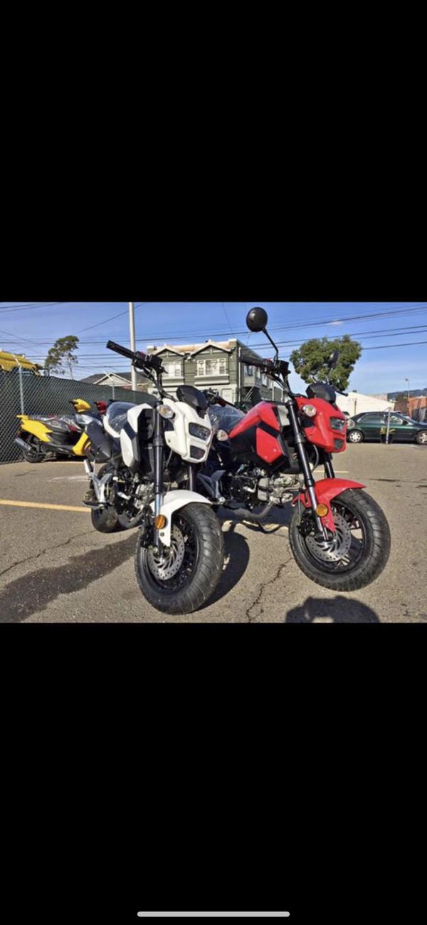 Boom Vader 125cc 2019 Motorcycle Gas Powered for Sale in Chino, CA