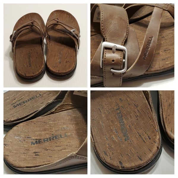 merrell leather flats