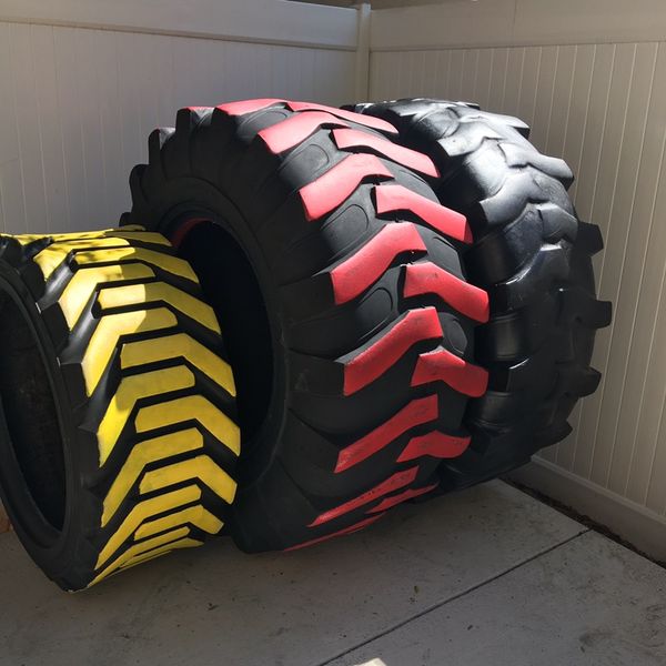 Custom Painted CrossFit tires for Sale in Los Angeles, CA OfferUp