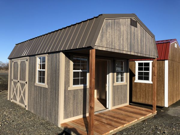 Storage Shed- 12x20 Lofted Barn w/Porch for Sale in Lacey ...