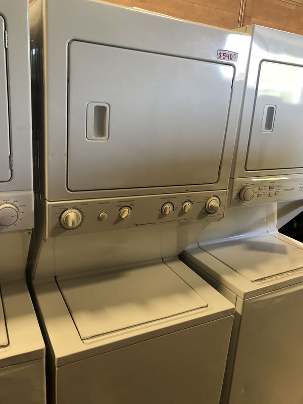 frigidare gallery stack washer dryer