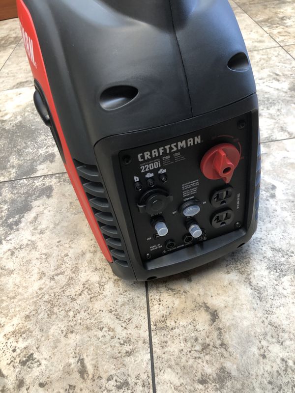 CRAFTSMAN CMXGIAC2200 2200Watt Inverter Gasoline Portable Generator