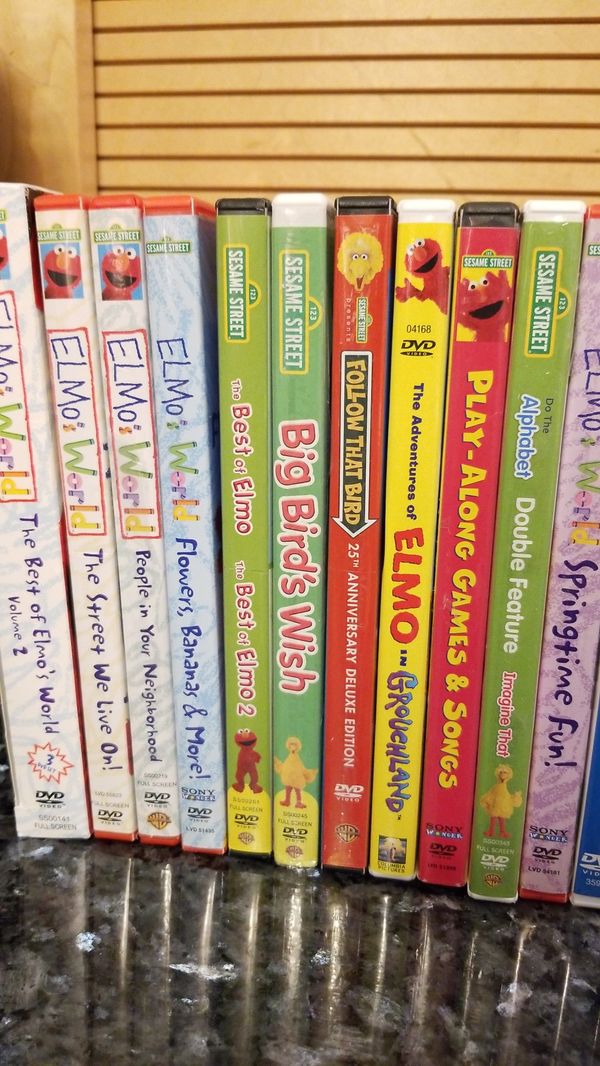 Elmo DVDs collection for Sale in Antioch, IL - OfferUp