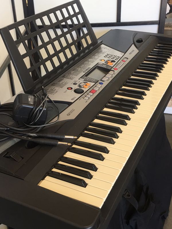Used Yamahapsrgx76keyboard with bassboost2wayspeakersystemwith