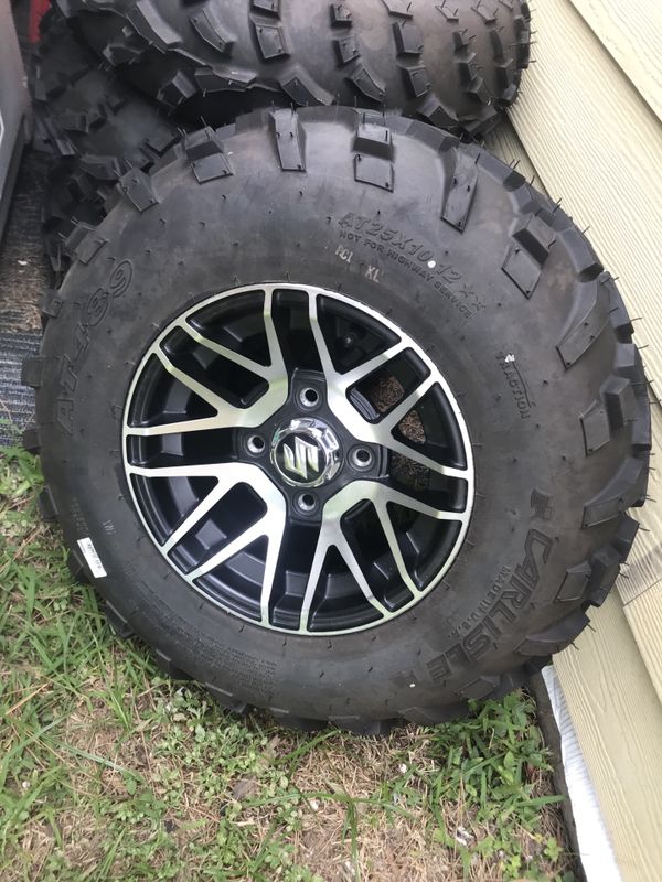4 wheeler wheels, bolt pattern 4110 brand new ! for Sale in Houston