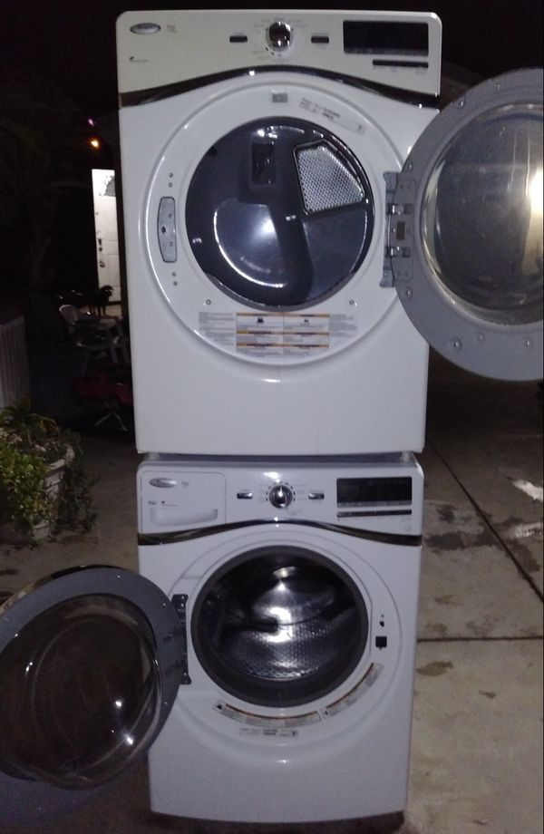Whirlpool Duet XL Capacity Stackable Washer and Gas Dryer for Sale in