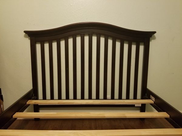 Babi Italia Pinehurst Lifestyle Crib Full Bed Frame Espresso For