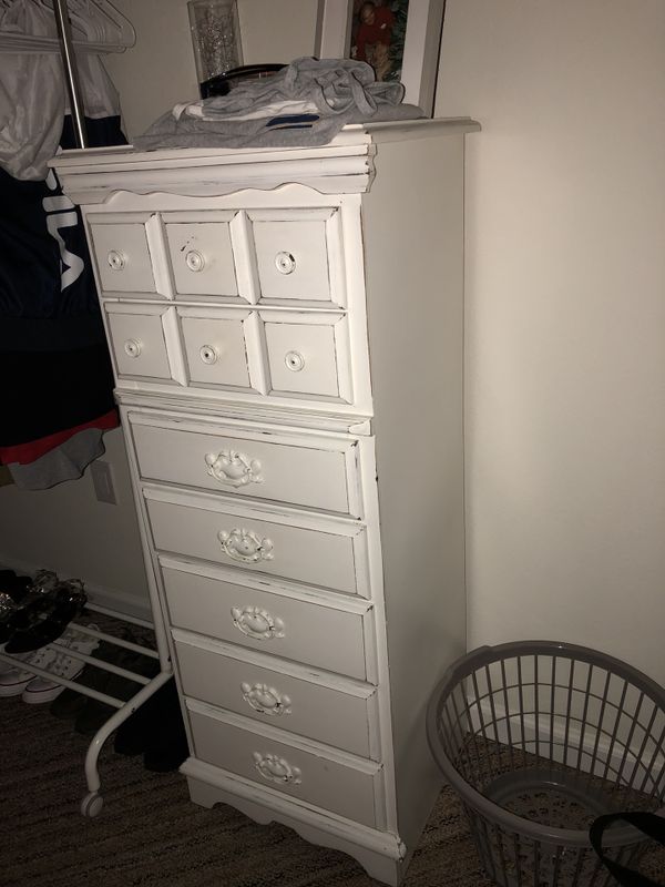 7 drawer tall white dresser for Sale in Clearwater, FL ...