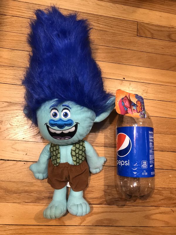 trolls branch plush toy