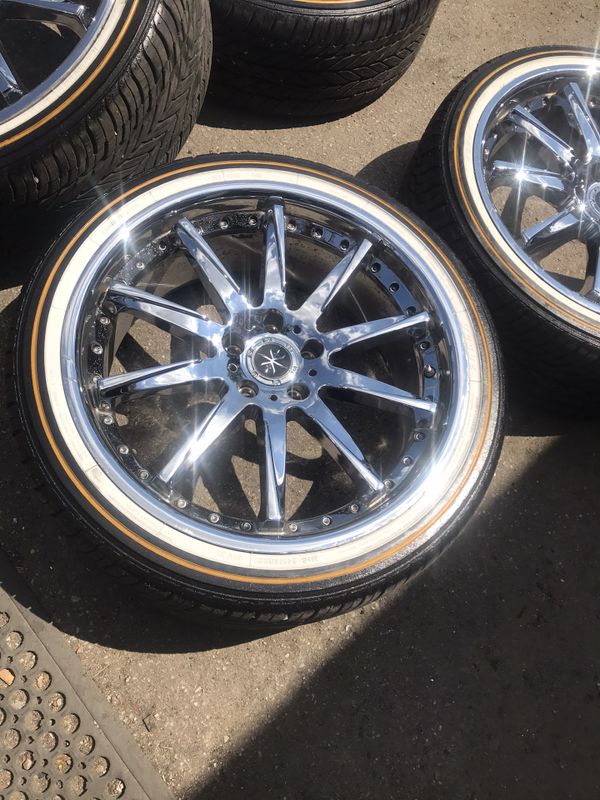 20” Vogue vogues rims wheels tires 5x115 infinity cadillac lexus chevy