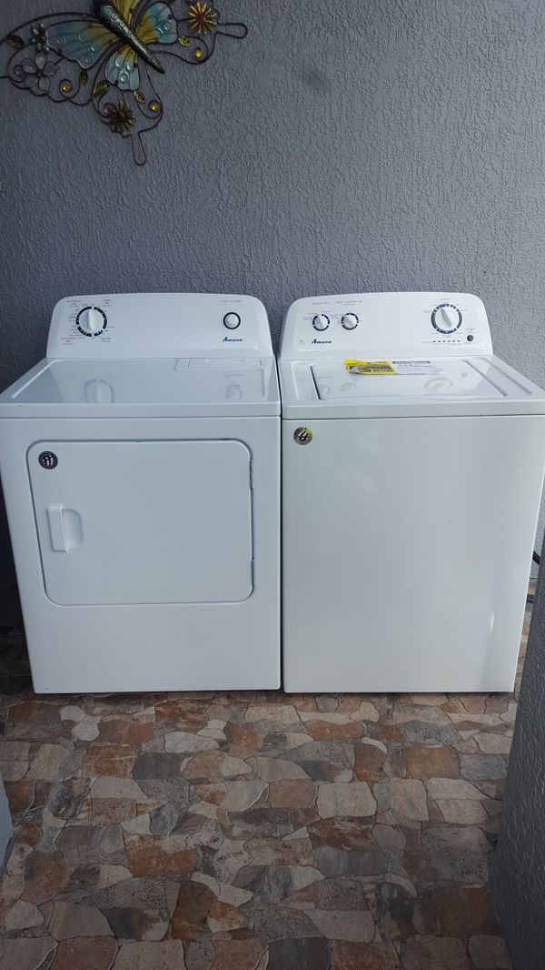 2017 Amana Washer and Dryer Set for Sale in Orlando, FL OfferUp
