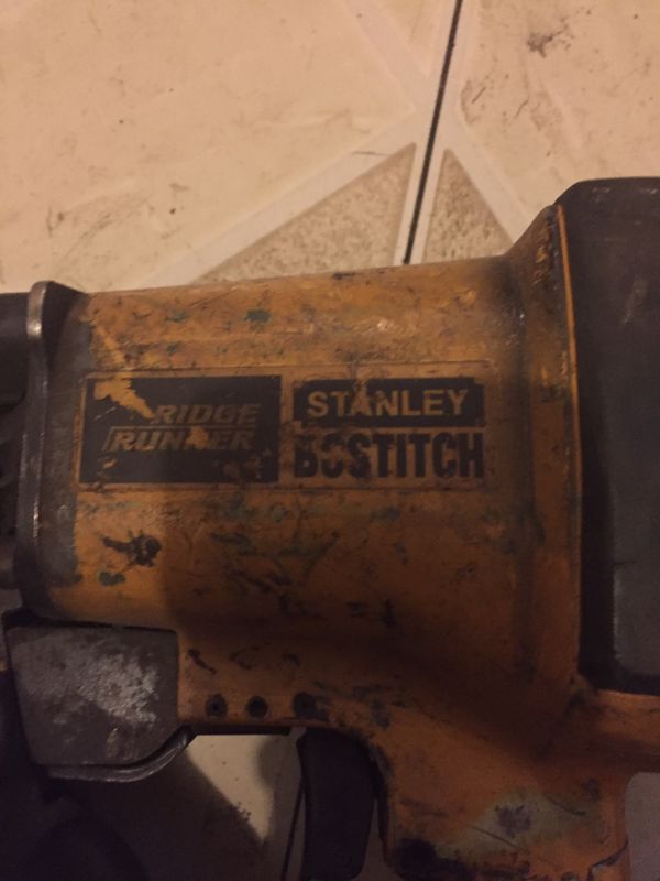 Stanley Bostitch Rn45b1 Ridge Runner Pneumatic Air Coiled Roofing Nail